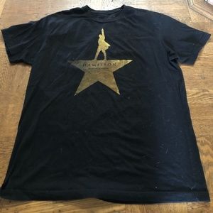 "Hamilton" Black Short Sleeve Tee